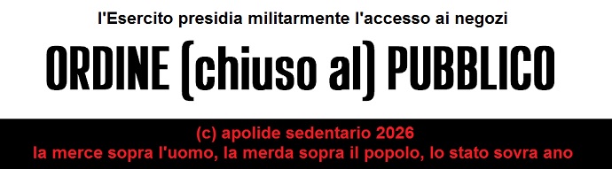 blog - ORDINE chiuso al PUBBLICO- apolide sedentario